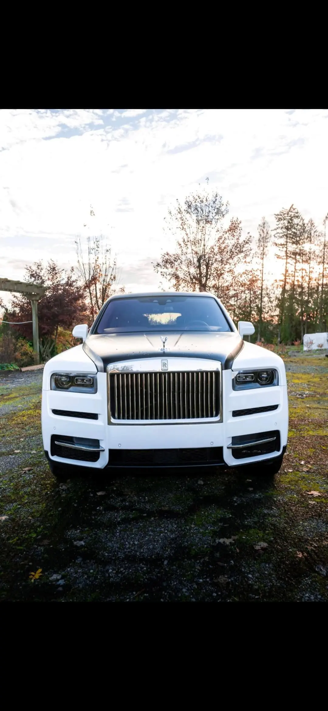 White Rolls-Royce Cullinan luxury SUV exterior